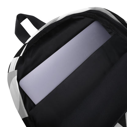 HarpersBoutiq Geometric Fusion Backpack