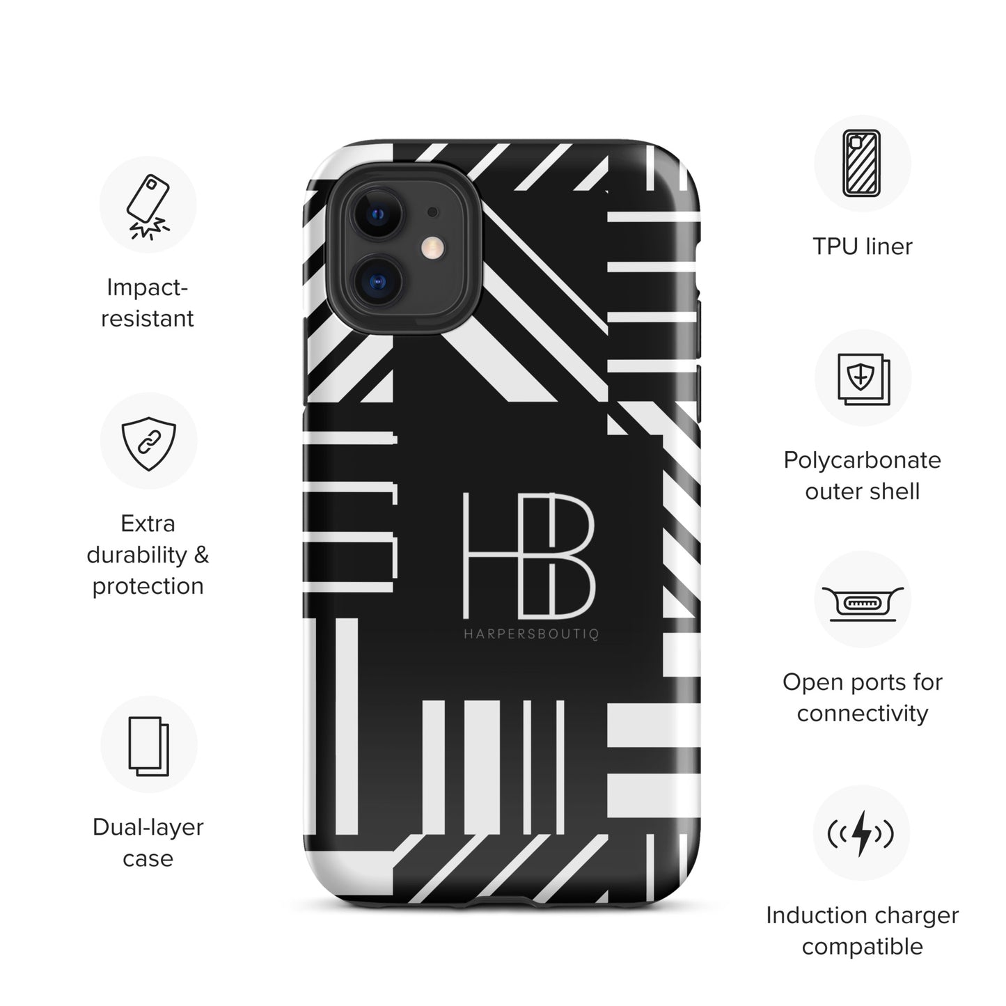 Bold Stripes Edition! Tough Case for iPhone®