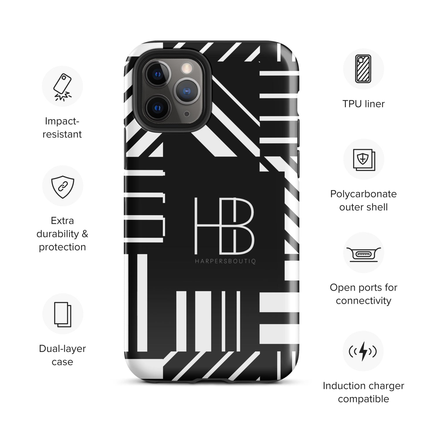 Bold Stripes Edition! Tough Case for iPhone®