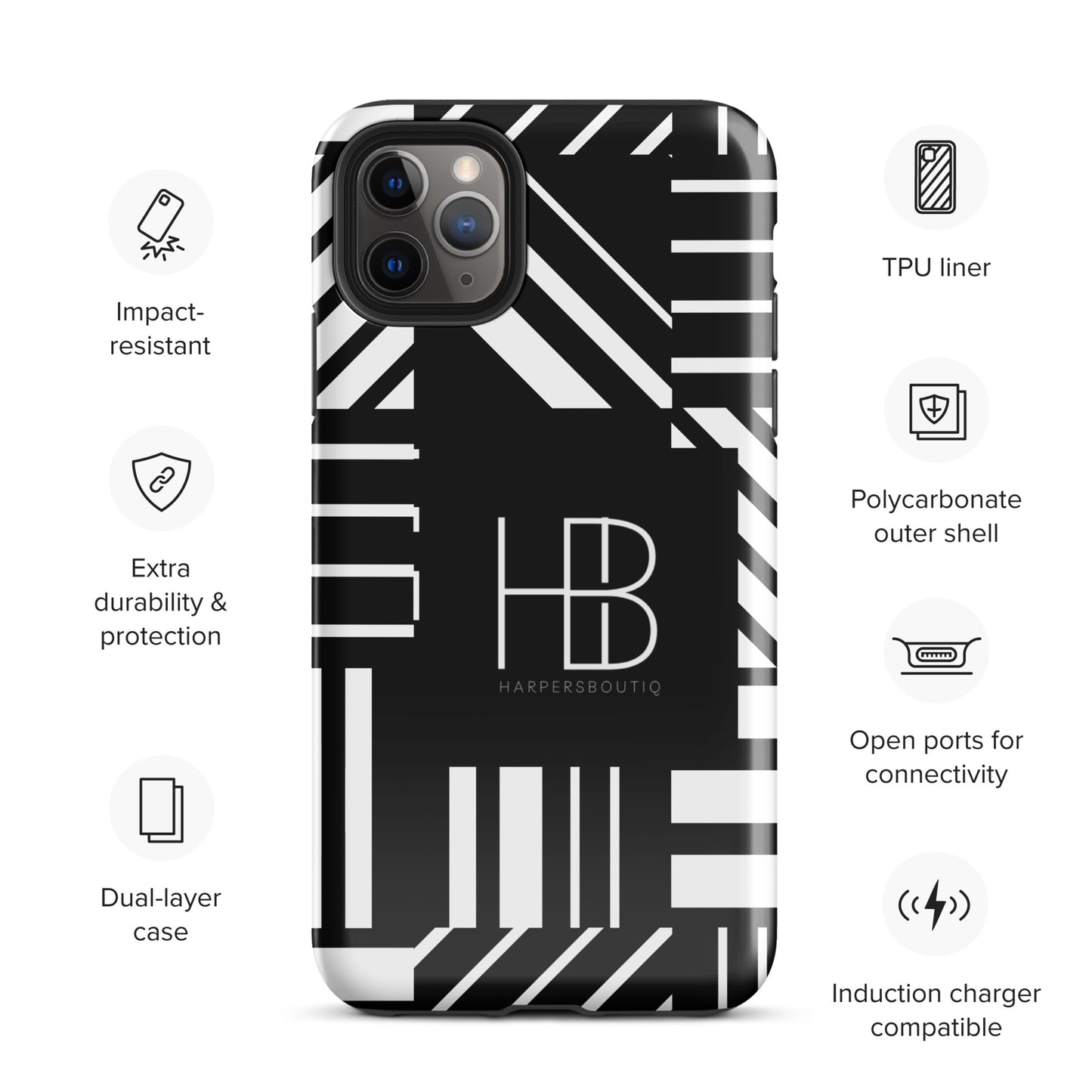 Bold Stripes Edition! Tough Case for iPhone®