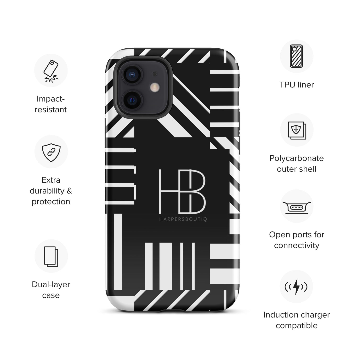 Bold Stripes Edition! Tough Case for iPhone®