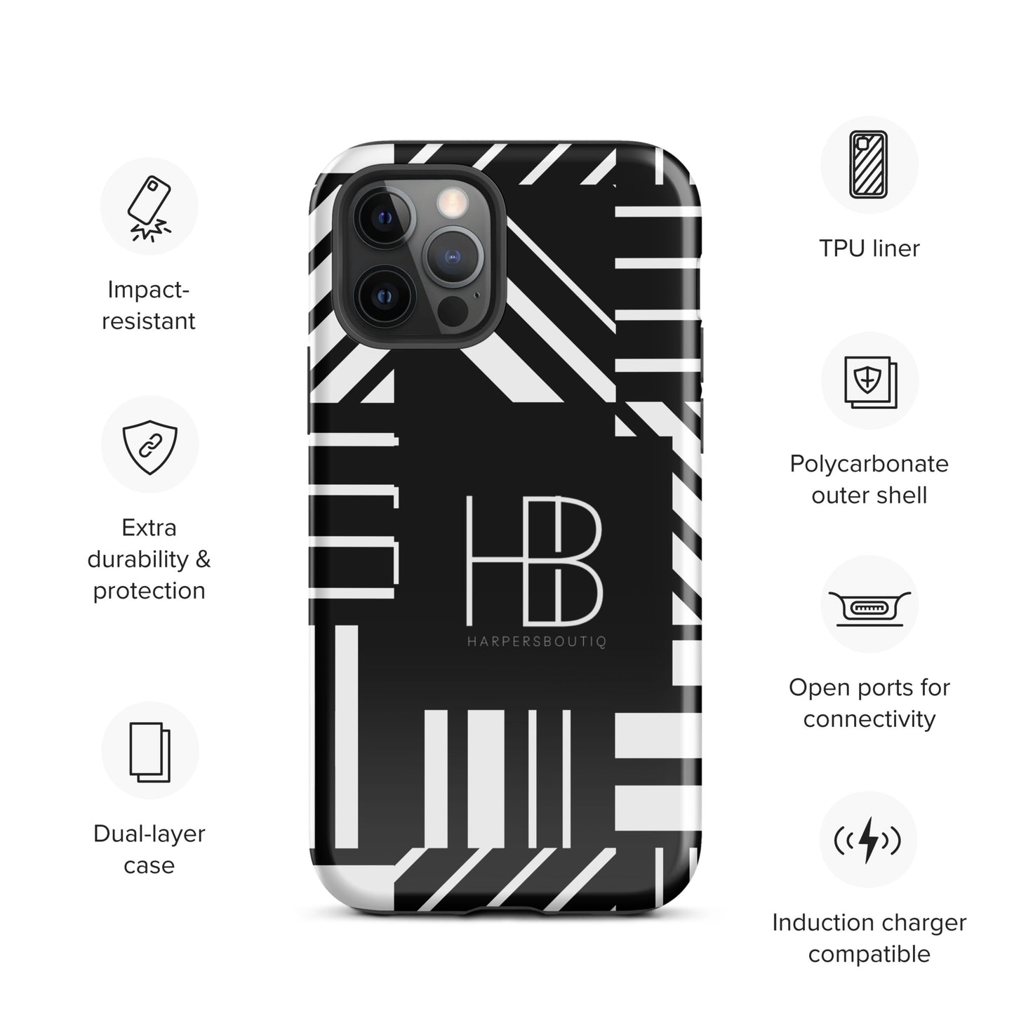 Bold Stripes Edition! Tough Case for iPhone®