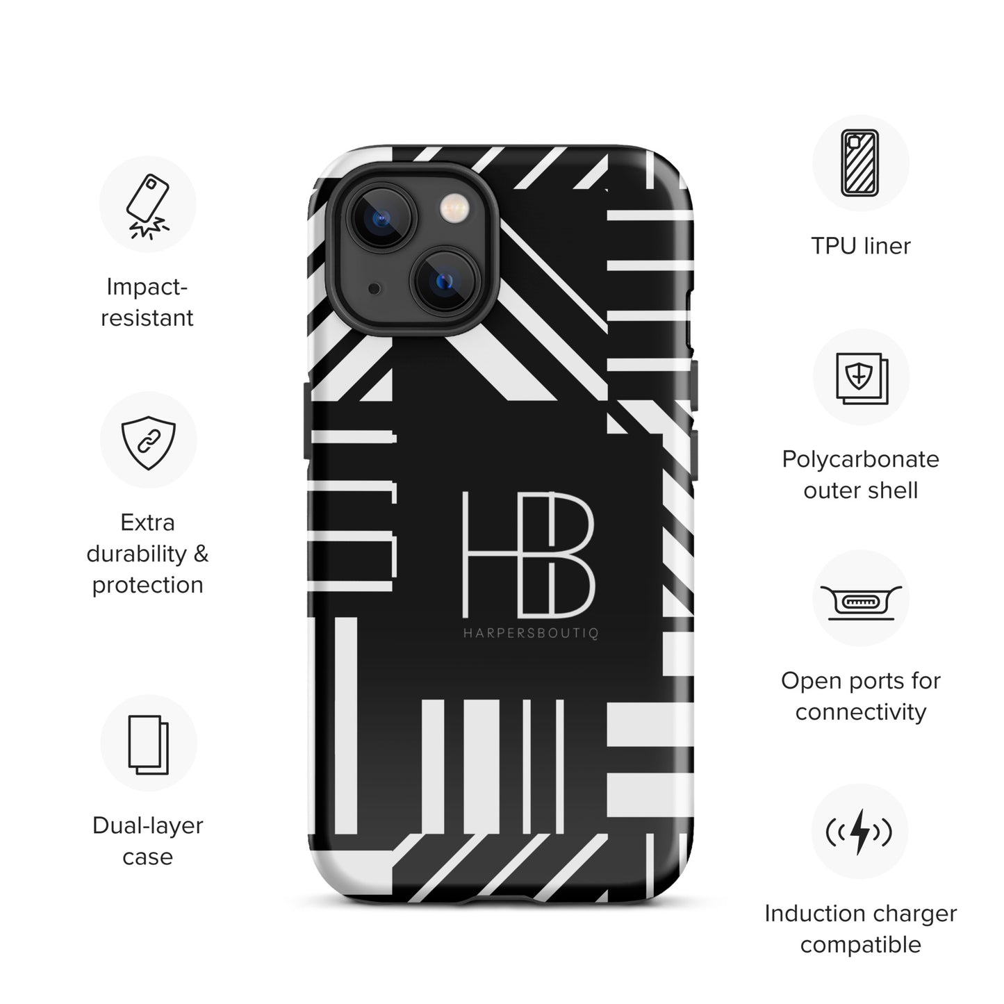 Bold Stripes Edition! Tough Case for iPhone®