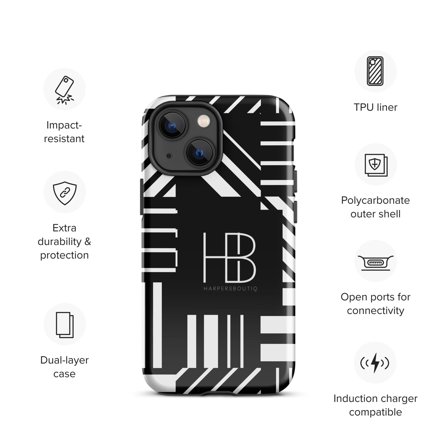 Bold Stripes Edition! Tough Case for iPhone®