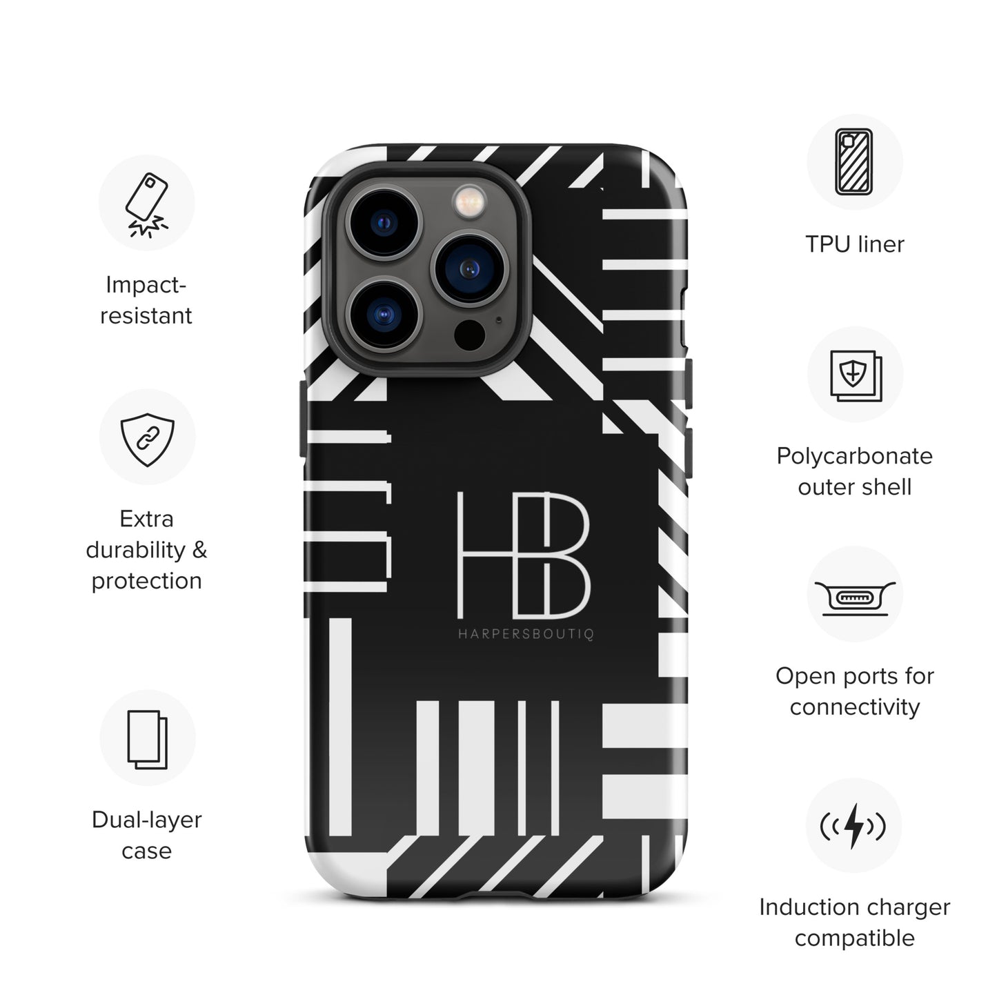 Bold Stripes Edition! Tough Case for iPhone®