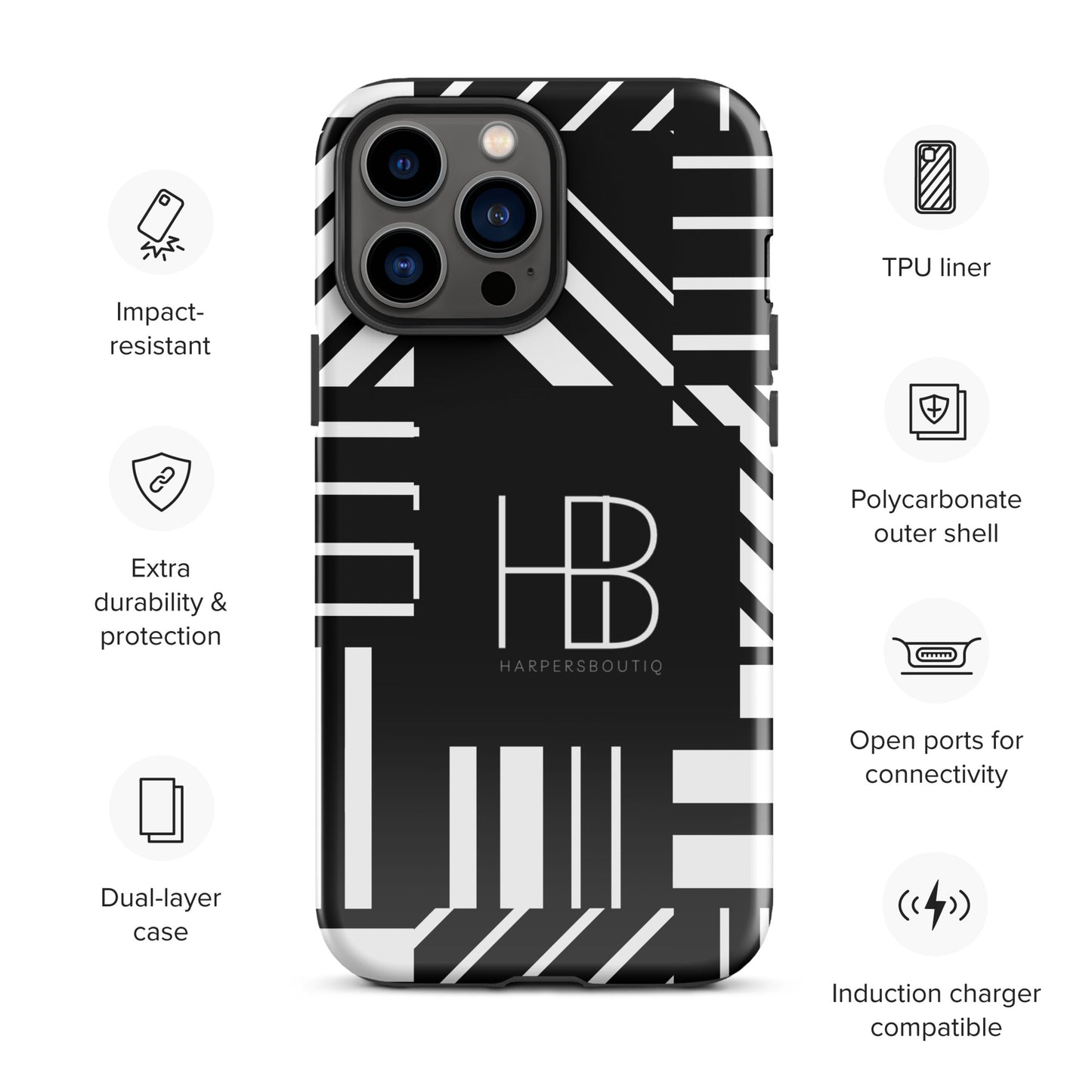 Bold Stripes Edition! Tough Case for iPhone®