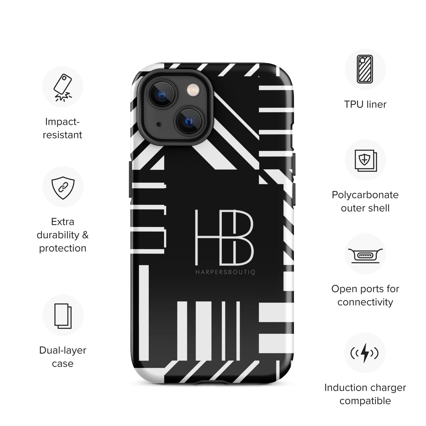 Bold Stripes Edition! Tough Case for iPhone®