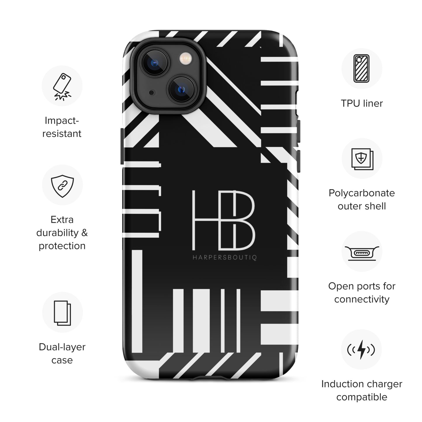 Bold Stripes Edition! Tough Case for iPhone®