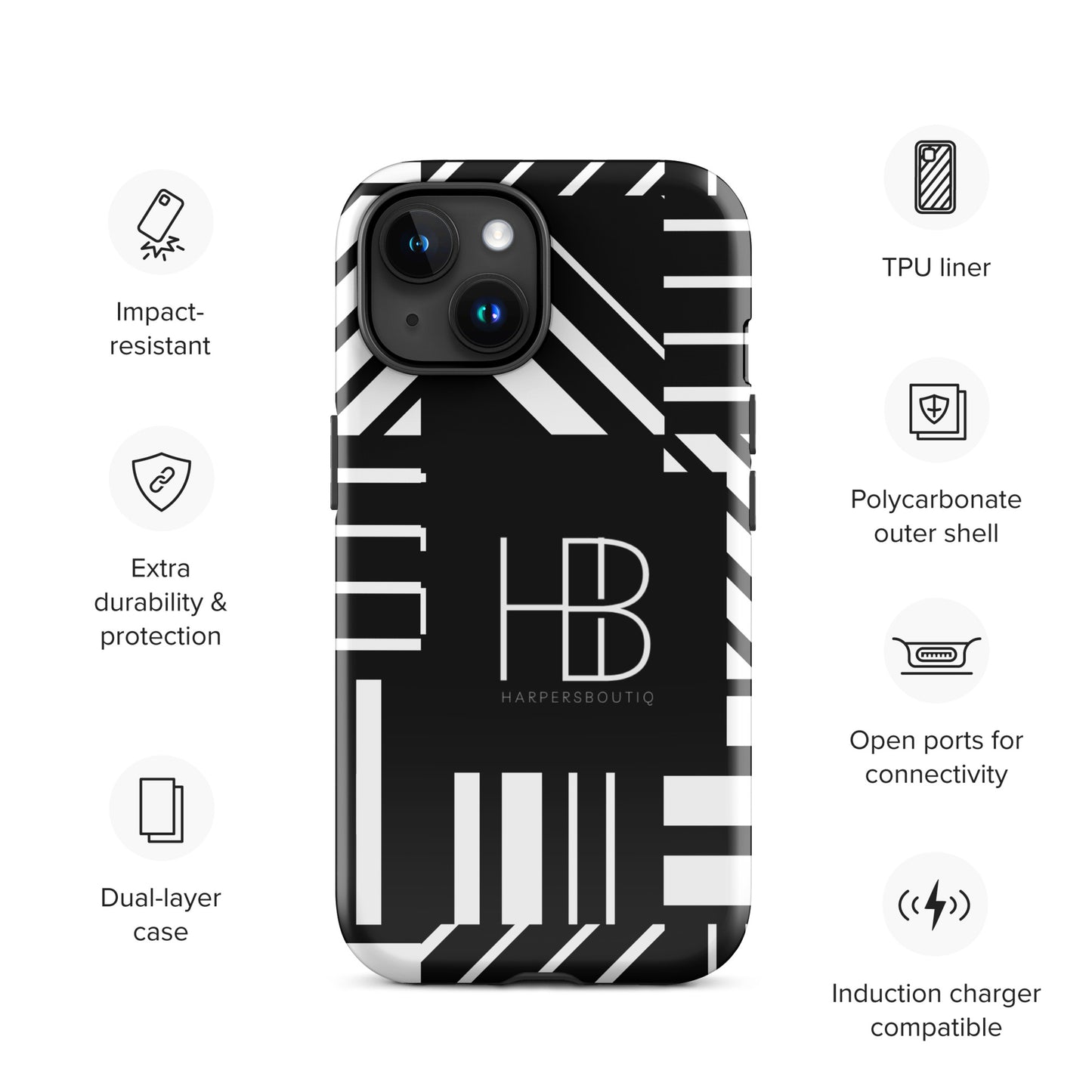 Bold Stripes Edition! Tough Case for iPhone®