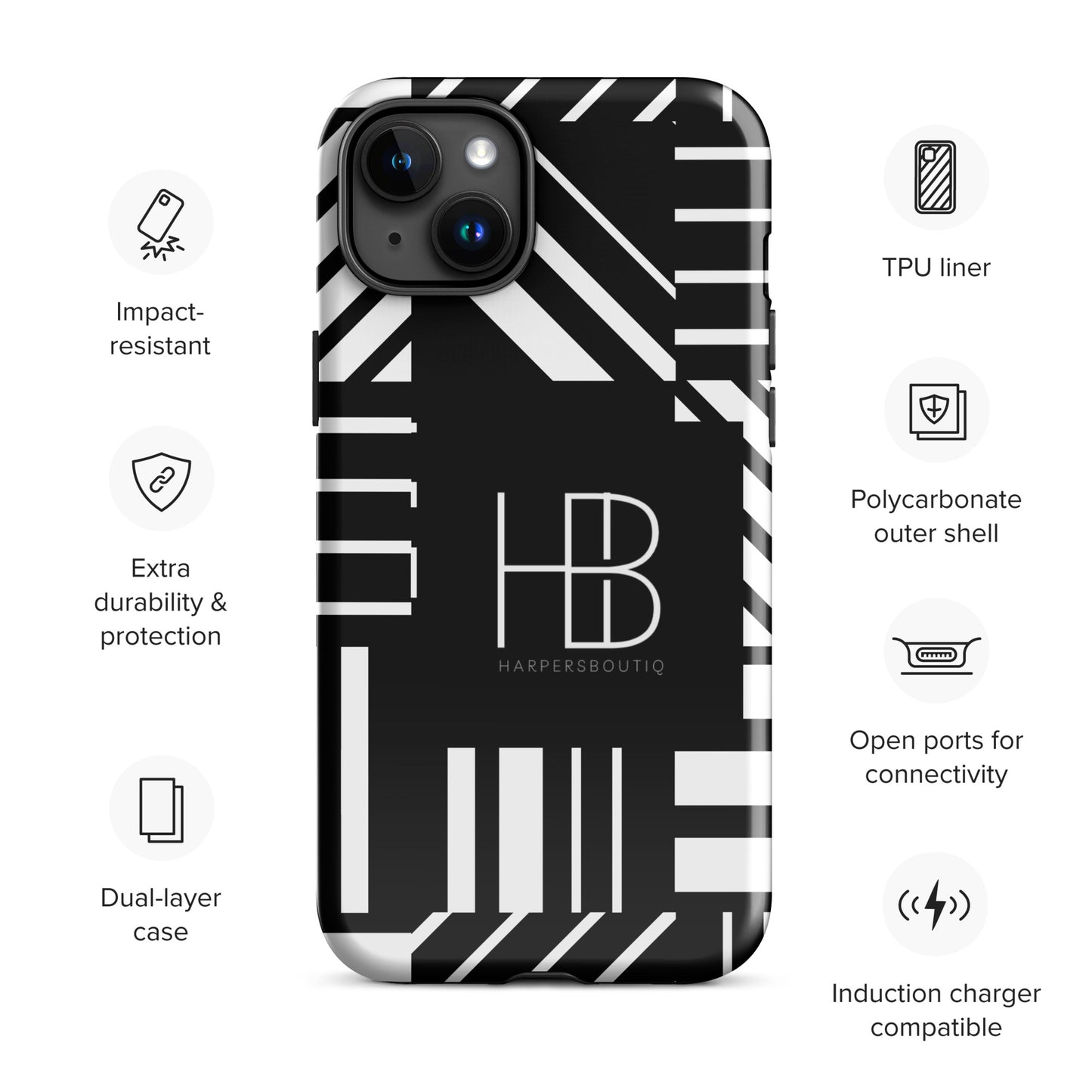 Bold Stripes Edition! Tough Case for iPhone®